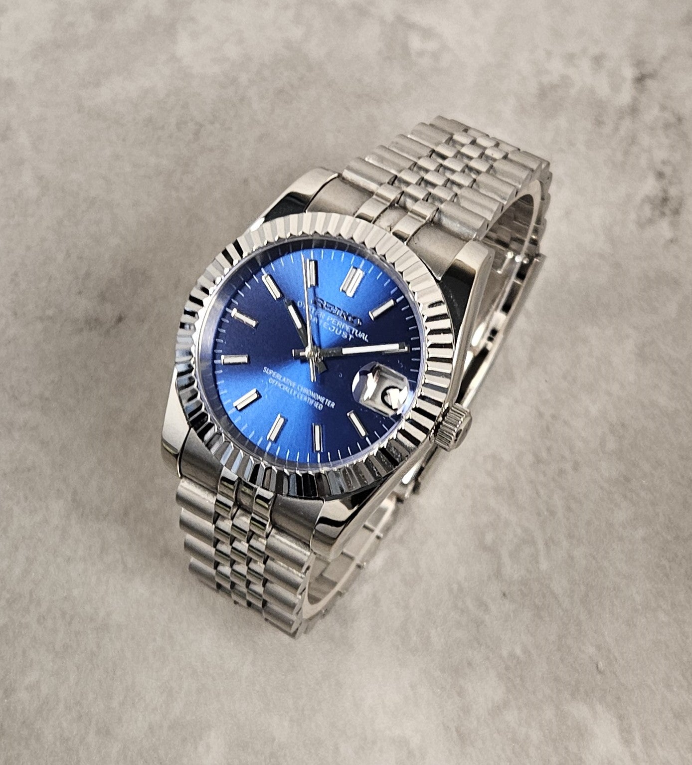 Datejust Seiko Custom Watch Mod, Various Dial Colors