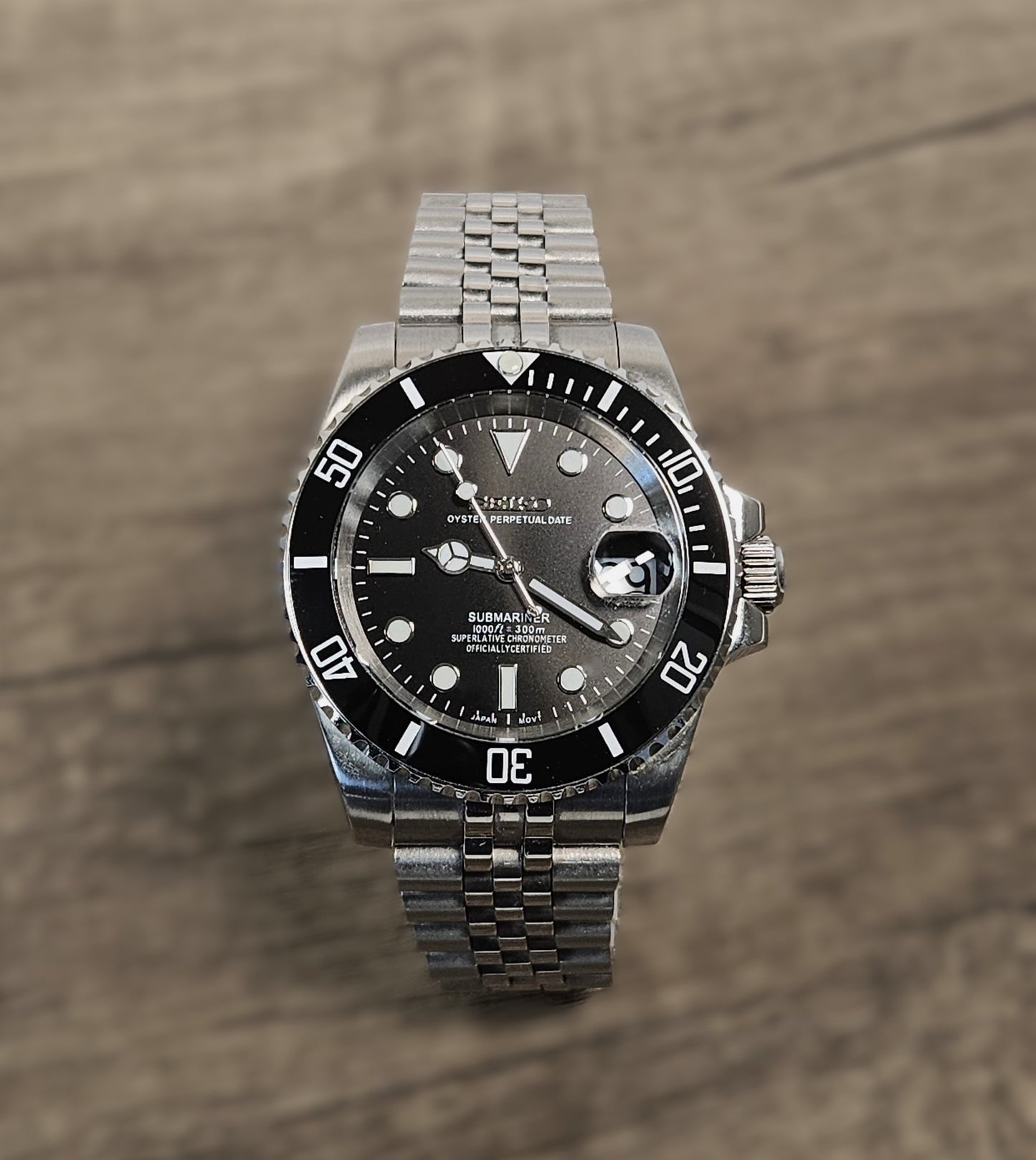 Seiko Sub Mod Watch V2 (Black)
