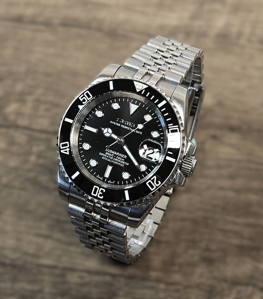 Seiko Sub Mod Watch V2 (Black)