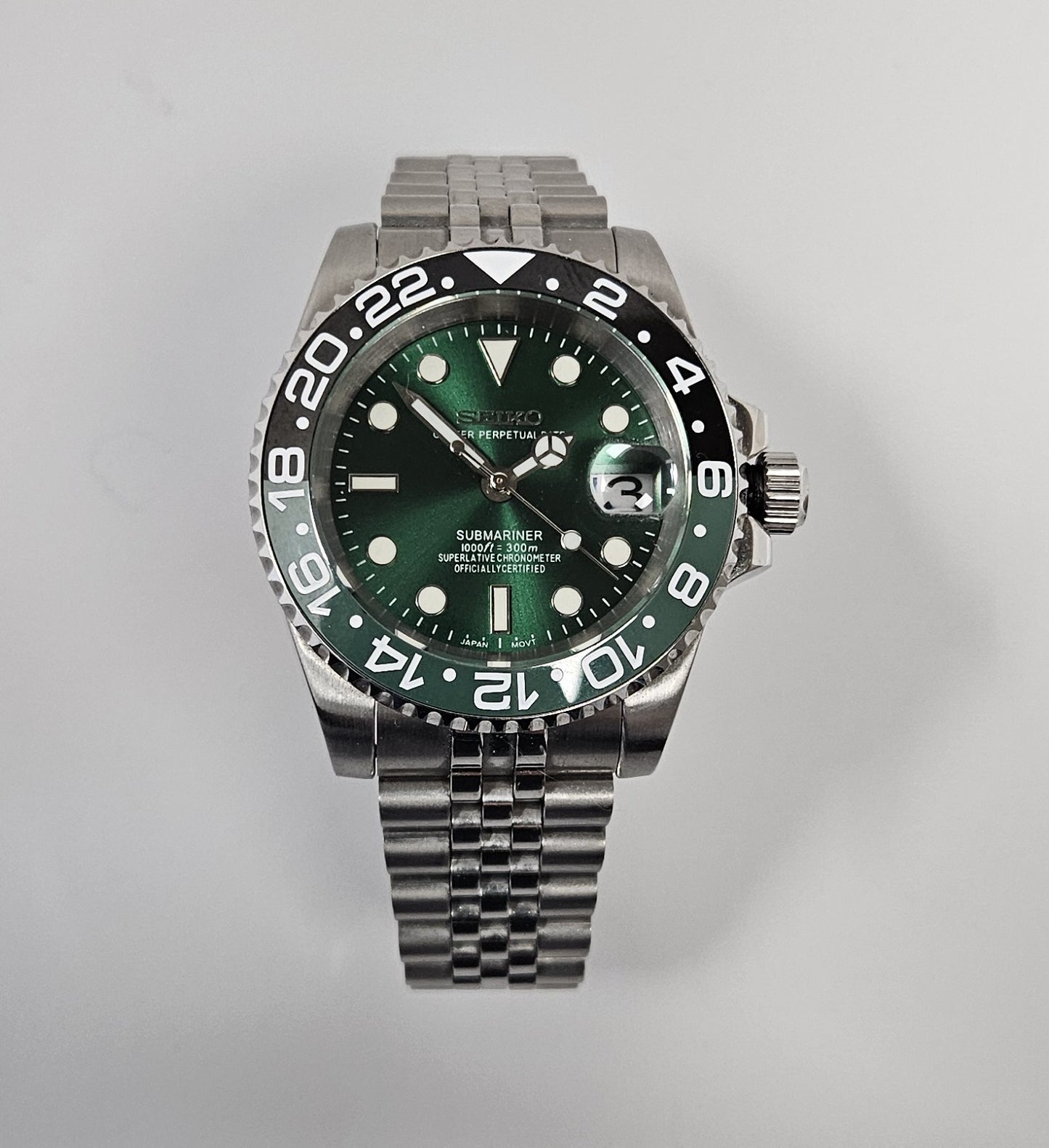 Seiko Sub Custom Mod Watch (HULK)