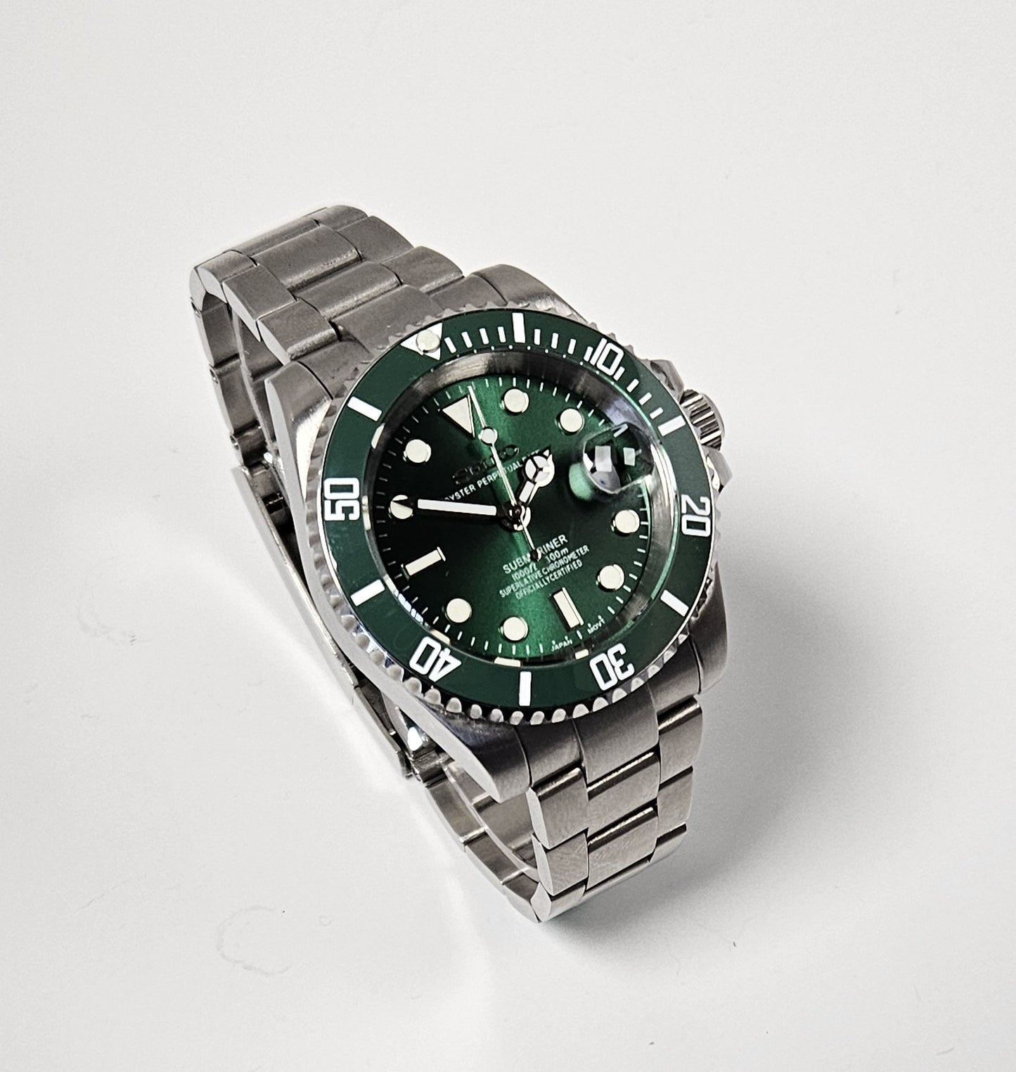 NEW!! Seiko Sub Custom Mod Watch, HULK