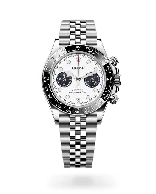 Custom Seiko BB Chrono Mod Watch, WHITE