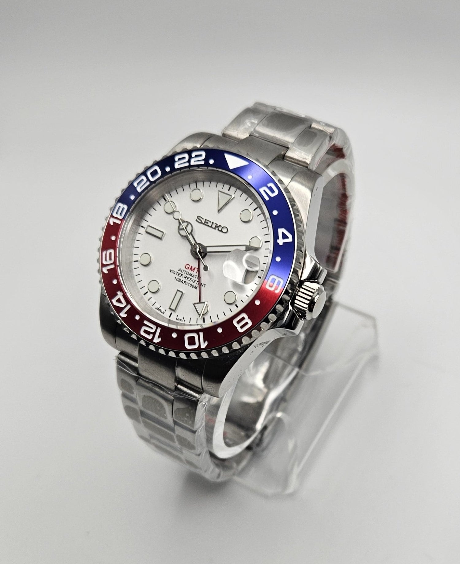 Seiko Mod Watch - GMT Watches - Sunshine Custom Watch