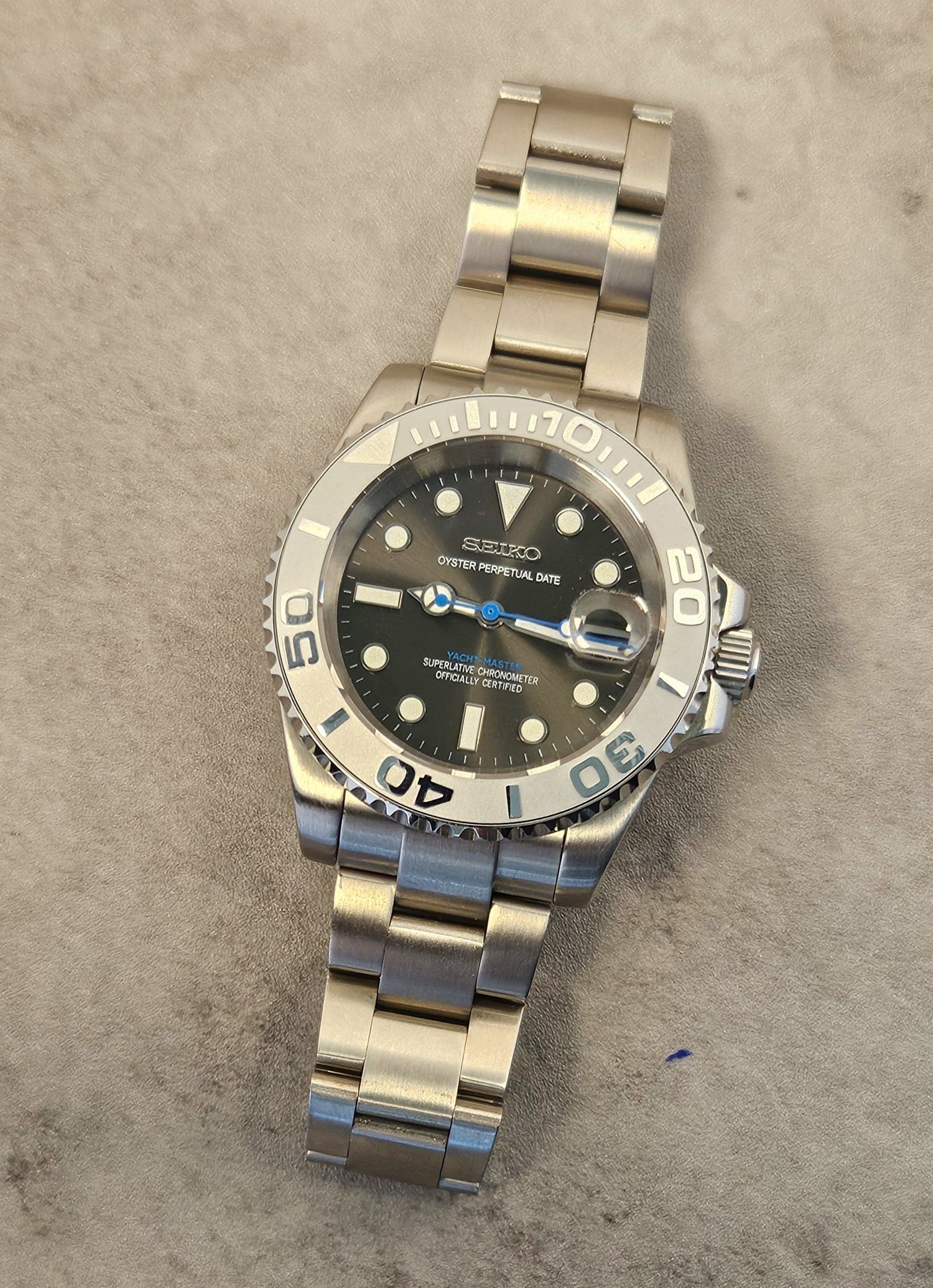 Seiko Mod Watches -Yachtmaster Collection - Sunshine Custom Watch