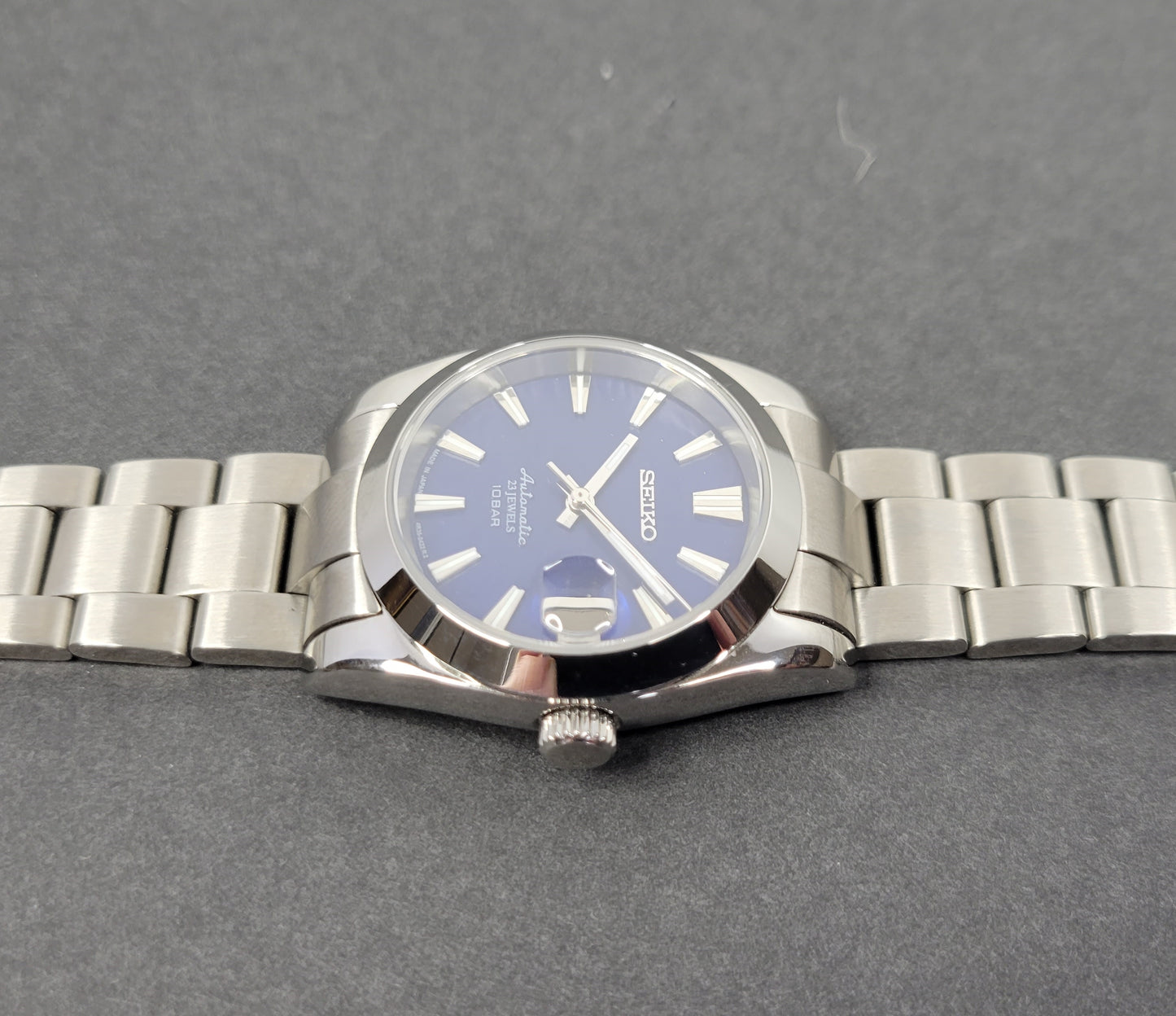 Explorer Seiko Mod Watch, Blue