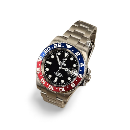 40mm Sub Diver Watch - Pepsi