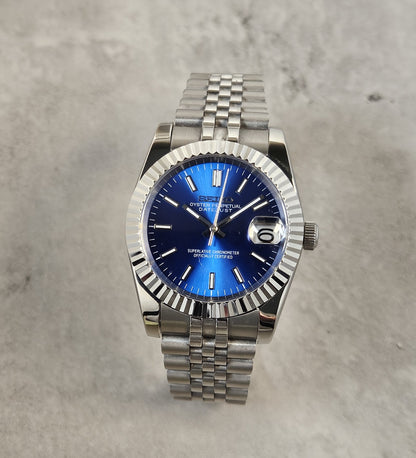 Datejust Seiko Custom Watch Mod, Various Dial Colors