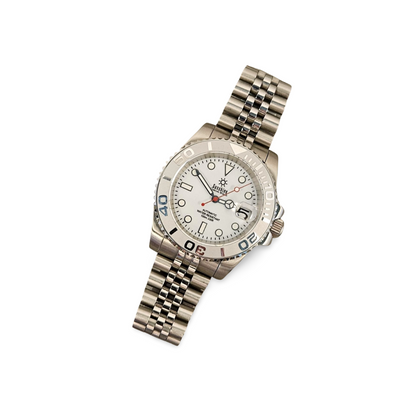 40mm Yacht Sub Diver Watch - White