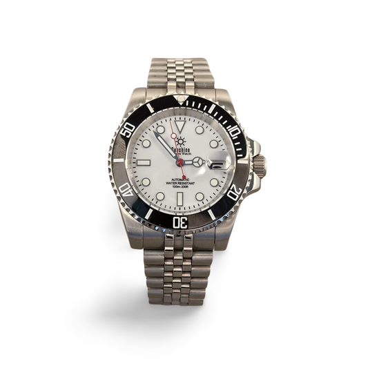 40mm Sub Diver Watch - White