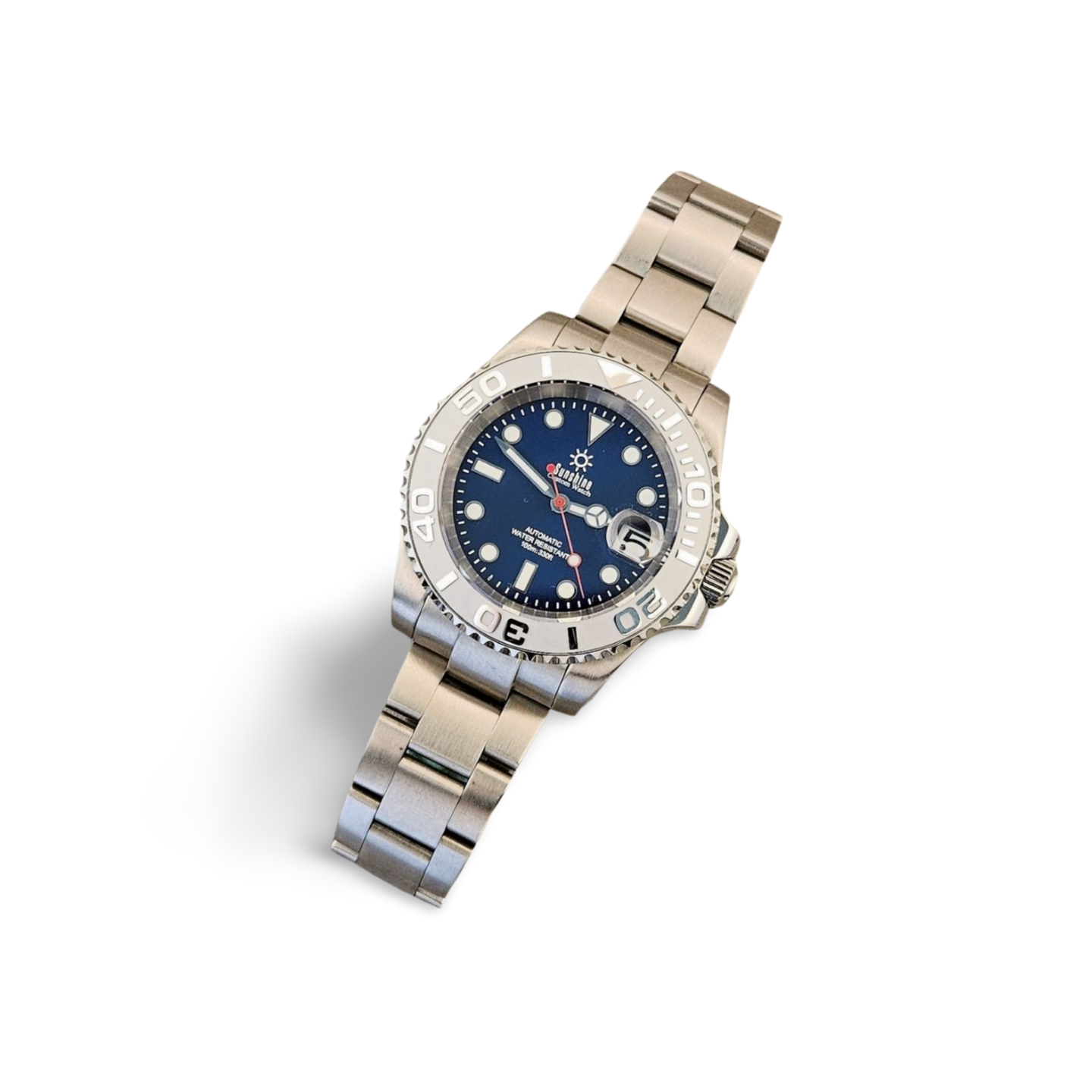 40mm Yacht Sub Diver Watch - Blue