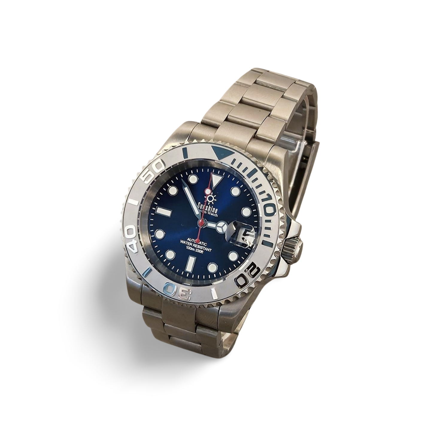 40mm Yacht Sub Diver Watch - Blue