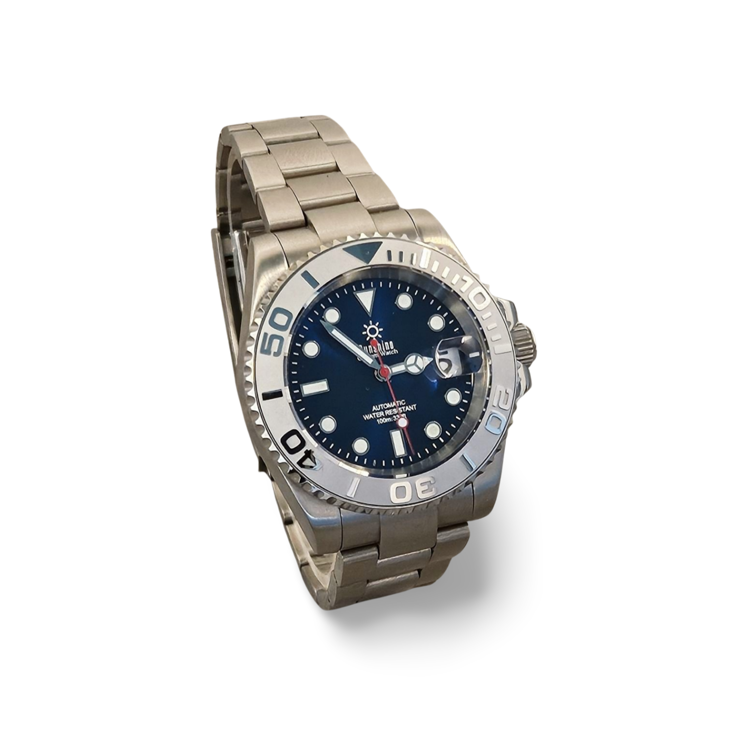 40mm Yacht Sub Diver Watch - Blue