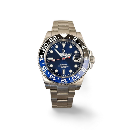 40mm Sub Diver Watch - Blue Batman