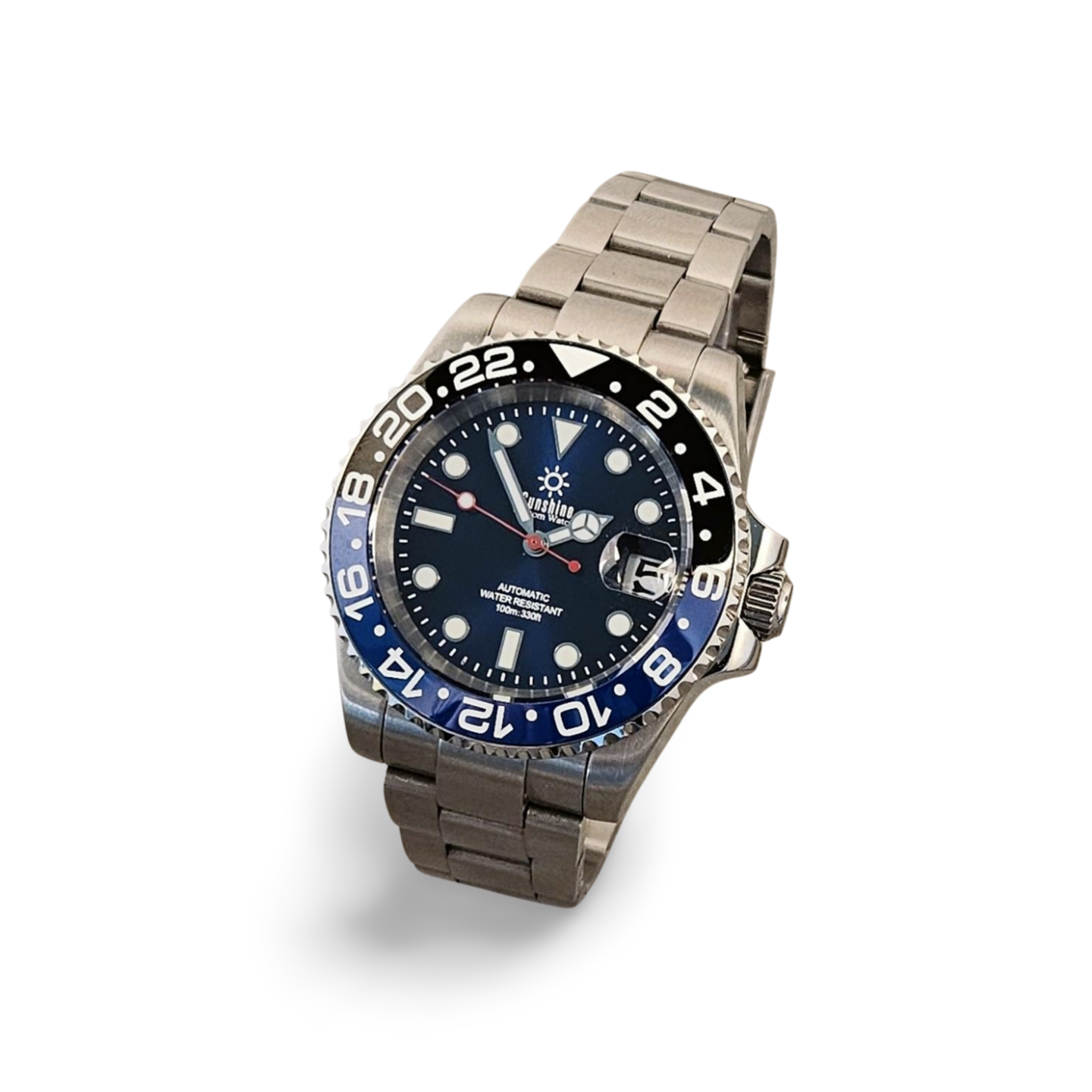 40mm Sub Diver Watch - Blue Batman