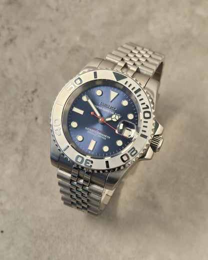 Yacht-Master Seiko Custom Mod Watch, Blue