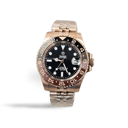 40mm Rose Gold - Root Beer