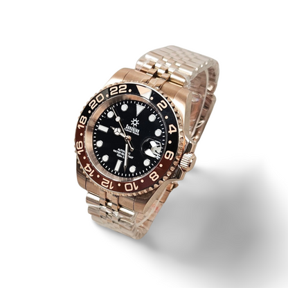 40mm Rose Gold - Root Beer