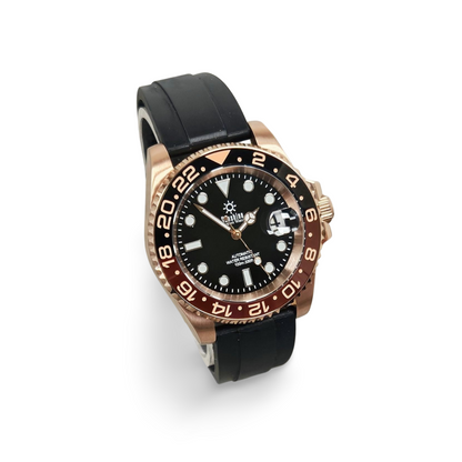 40mm Rose Gold - Root Beer