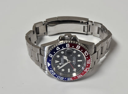 GMT Master Seiko Custom Mod (Pepsi)