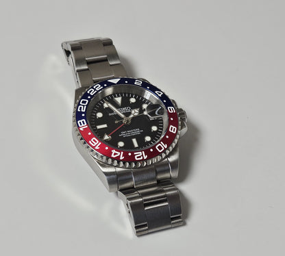 GMT Master Seiko Custom Mod (Pepsi)