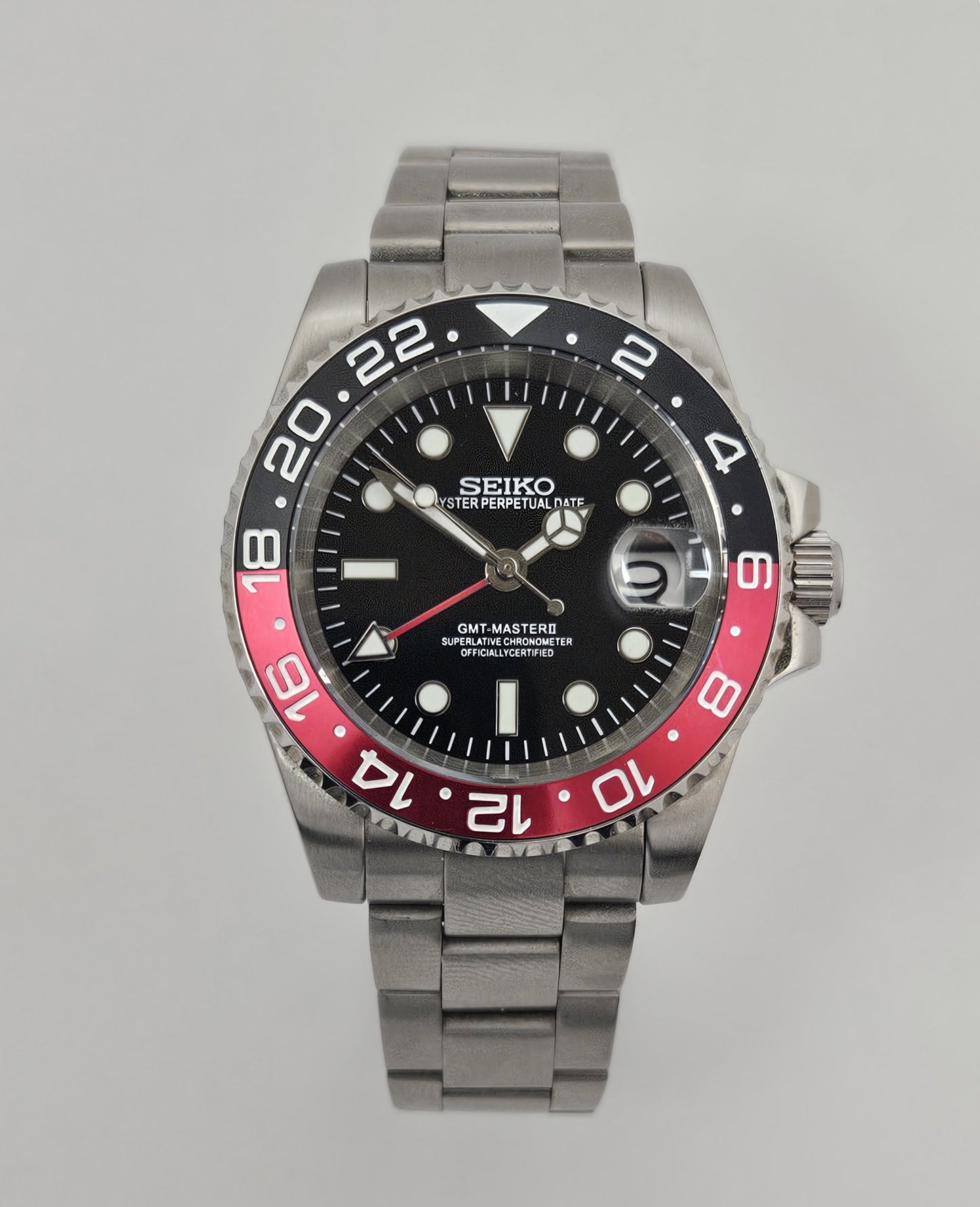 GMT Master Seiko Custom Mod (Coke)