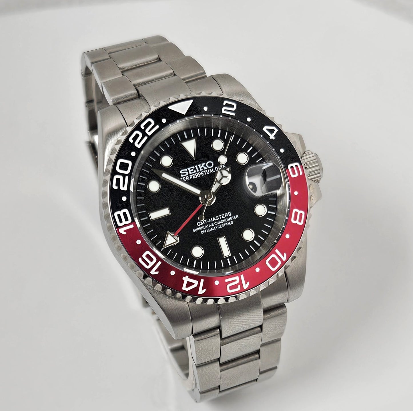 GMT Master Seiko Custom Mod (Coke)