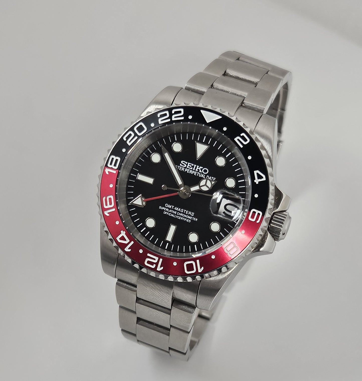 GMT Master Seiko Custom Mod (Coke)