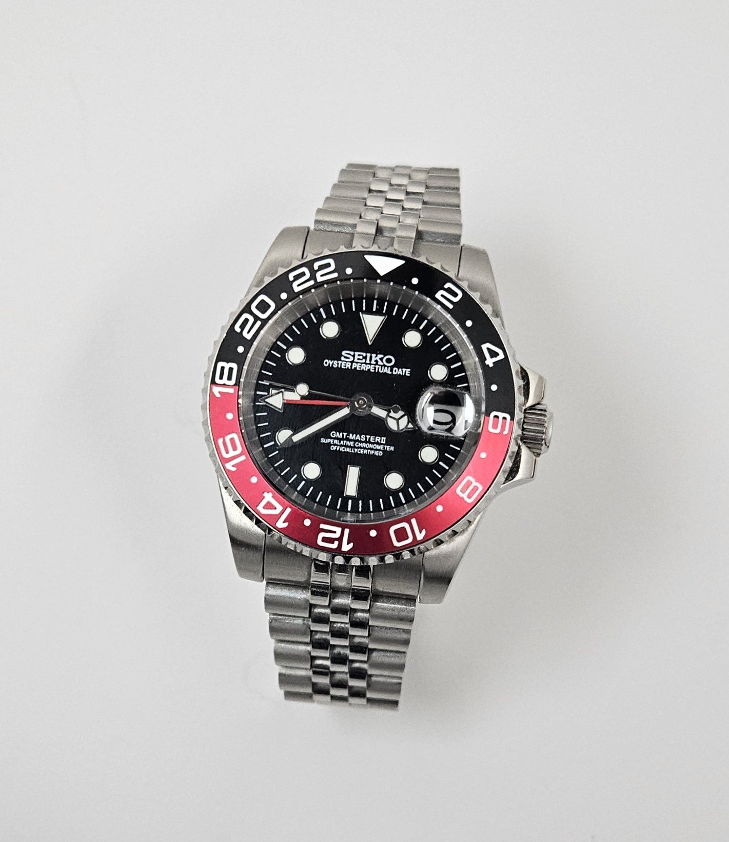 GMT Master Seiko Custom Mod (Coke)