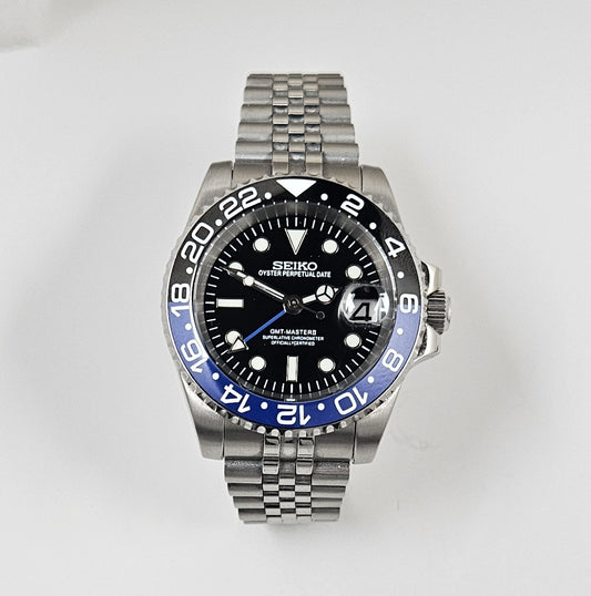 GMT Master Seiko Custom Mod (Batman)