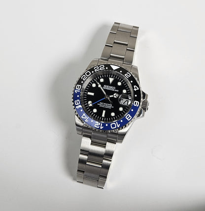 GMT Master Seiko Custom Mod (Batman)