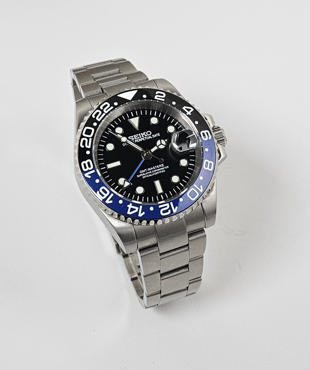 GMT Master Seiko Custom Mod (Batman)