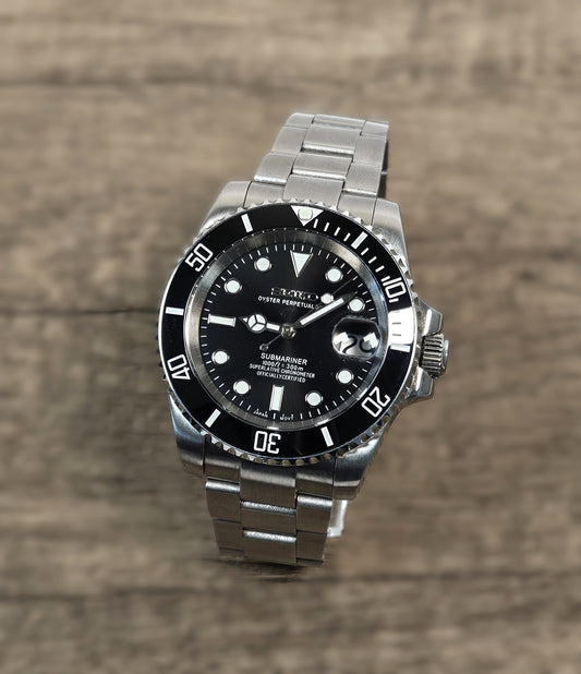 Seiko Sub Mod Watch V2 (Black)