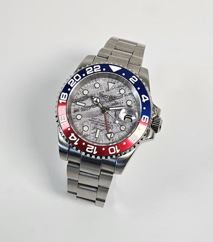 GMT Meteorite Seiko Custom Mod (Pepsi)