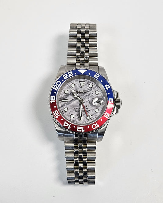GMT Meteorite Seiko Custom Mod (Pepsi)