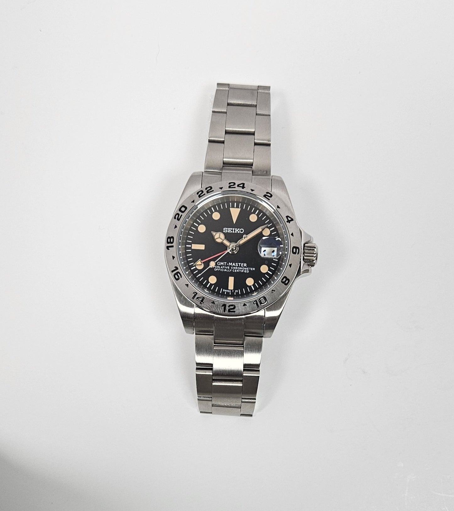 GMT Explorer Seiko Custom Mod (Vintage)