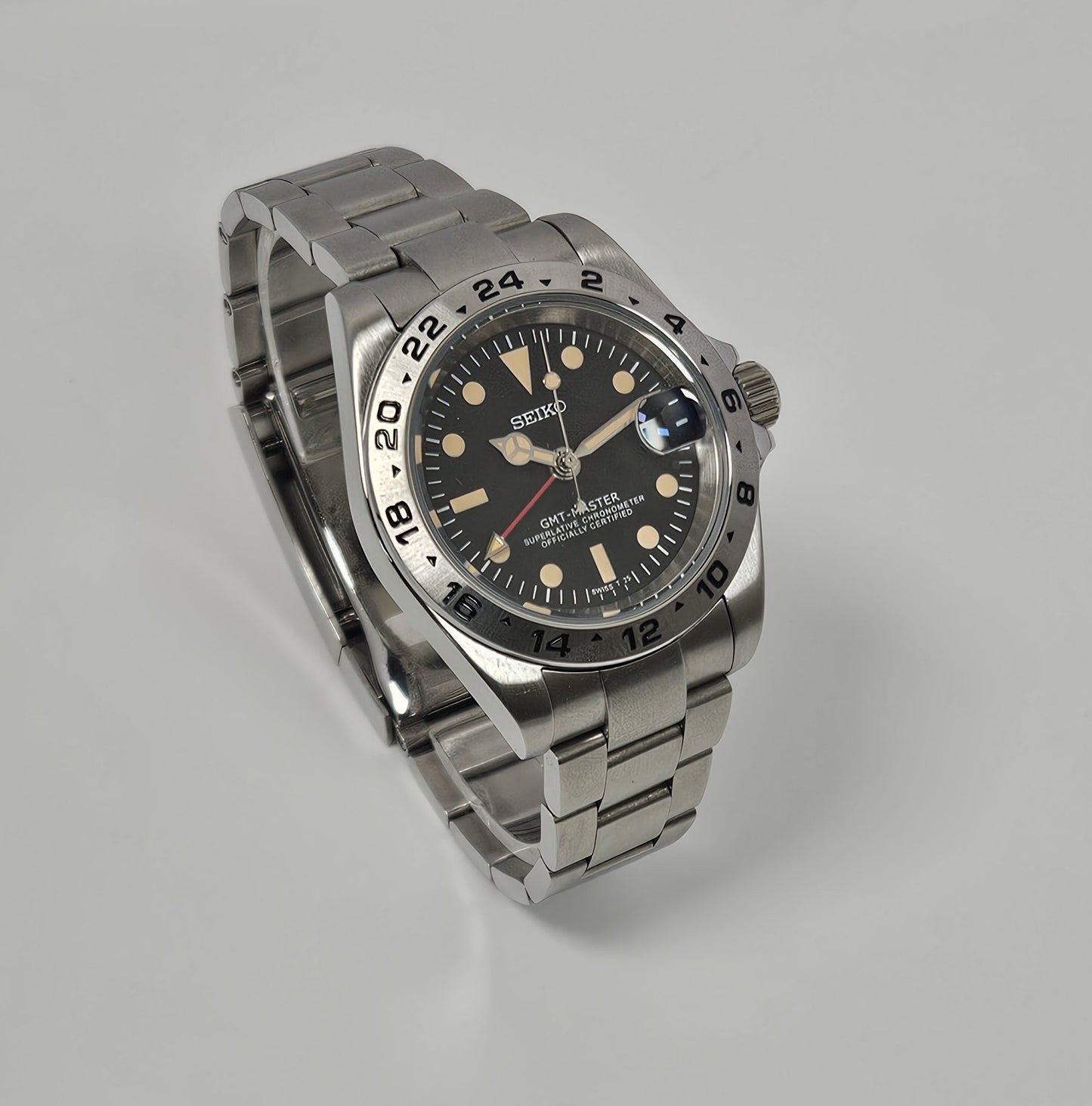 GMT Explorer Seiko Custom Mod (Vintage)