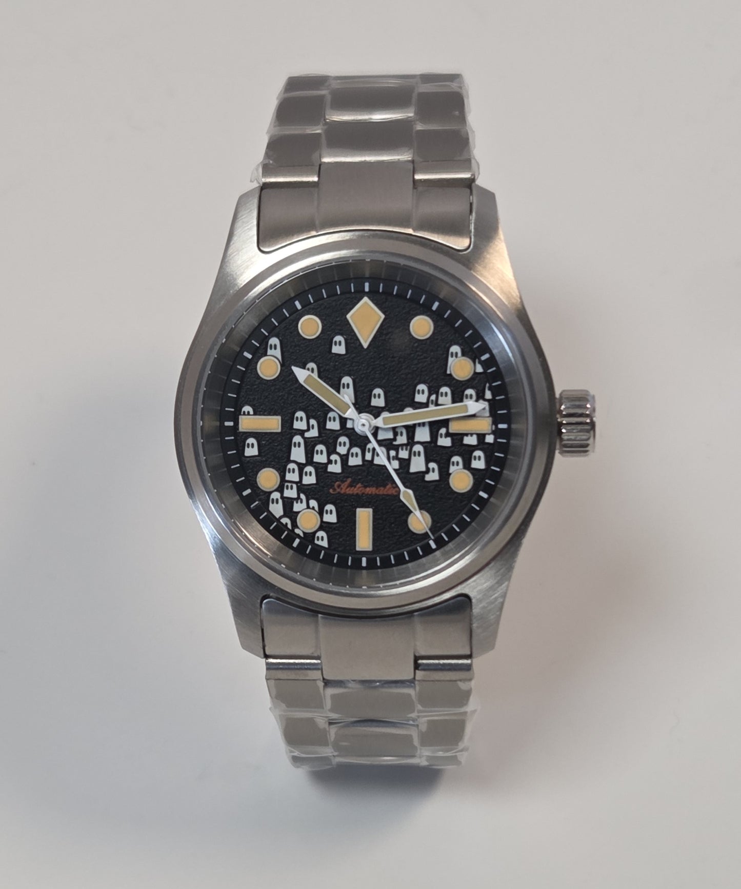 Custom Seiko Mod Watch, Ghosts Dial - LIMITED EDITION