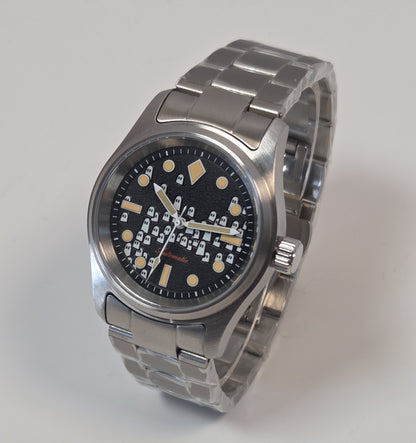 Custom Seiko Mod Watch, Ghosts Dial - LIMITED EDITION