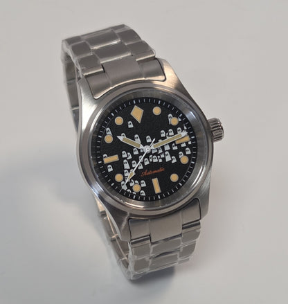 Custom Seiko Mod Watch, Ghosts Dial - LIMITED EDITION