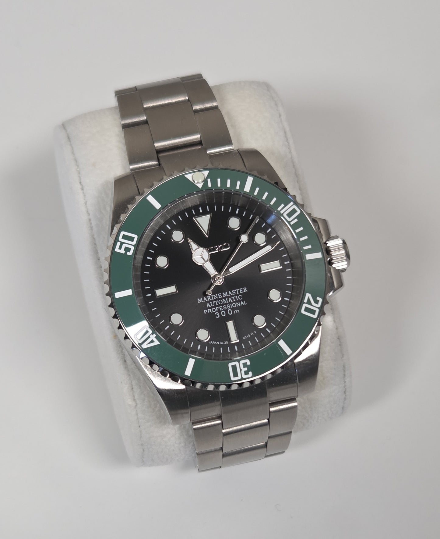 Seiko Sub Custom Mod Watch - Starbucks (VH31)