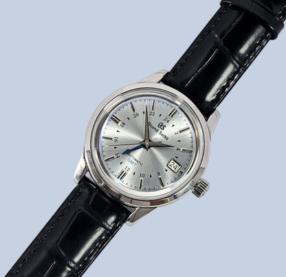 GMT GS Seiko Custom Mod Watch (Ice Blue)