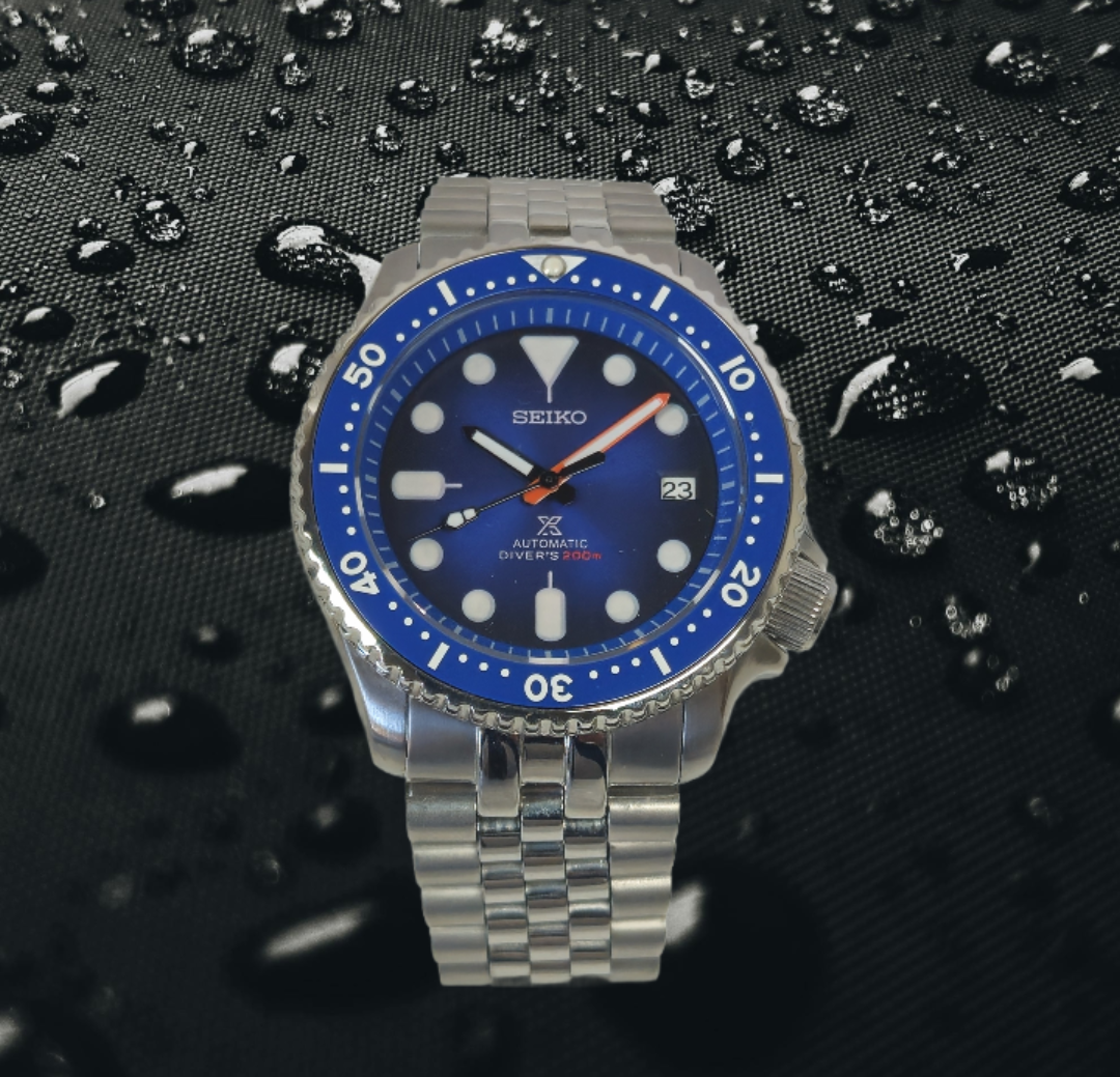SKX Seiko Mod Watch - Blue