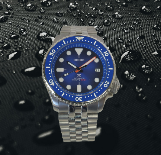 SKX Seiko Mod Watch - Blue