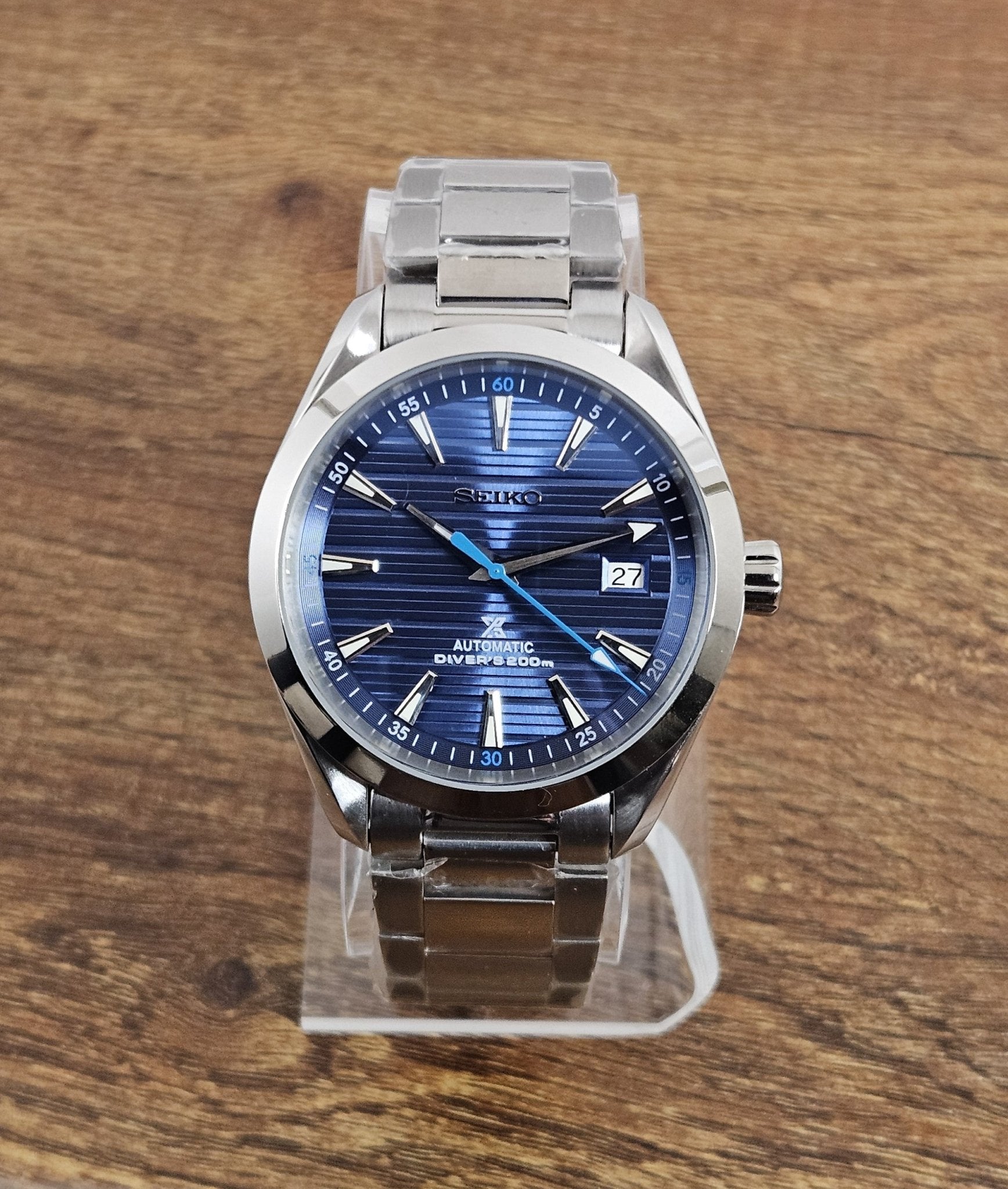 Custom Build Aqua Terra Style Custom Mod Watch, Powered by Seiko NH35A - Sunshine Custom Watch