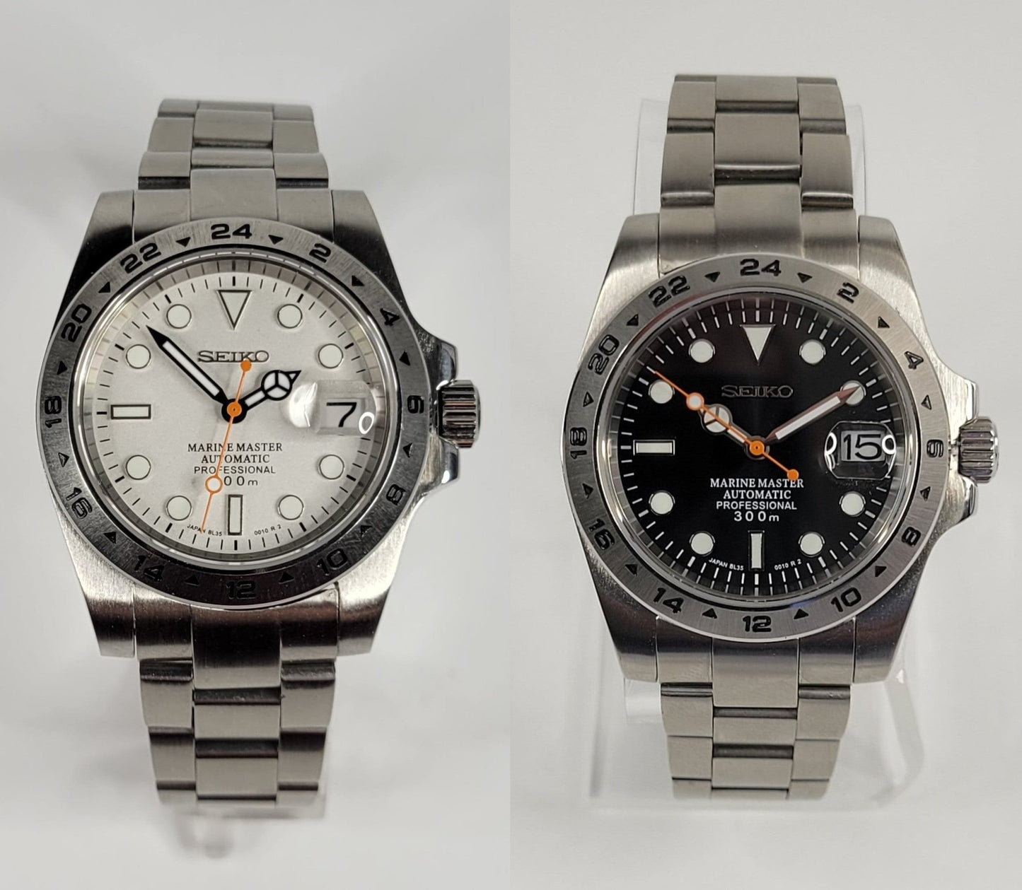 Explorer II Custom Seiko Build Various Colors - Sunshine Custom Watch