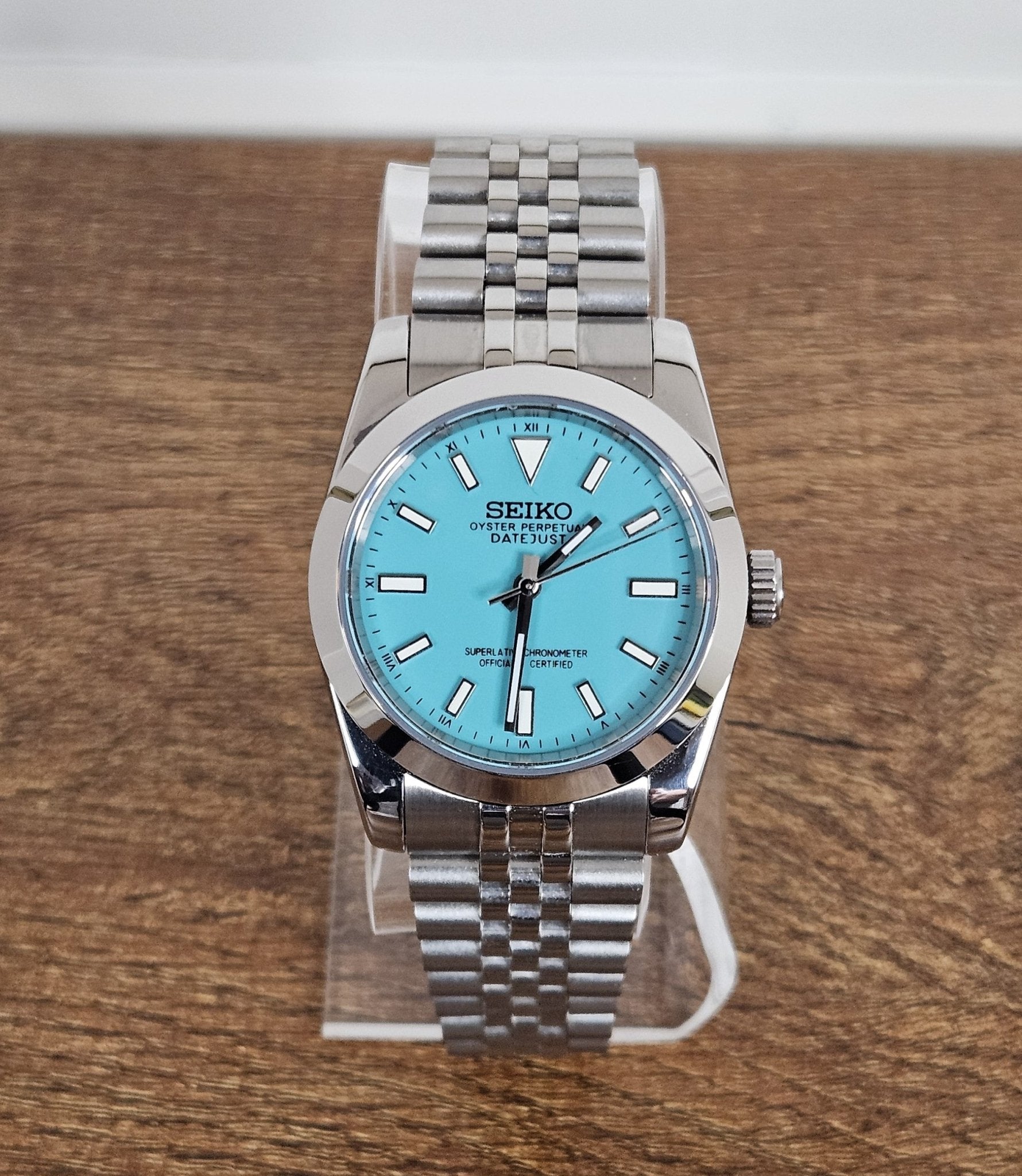 Custom Explorer Seiko Mod Watch, Various colors – Sunshine Custom Watch