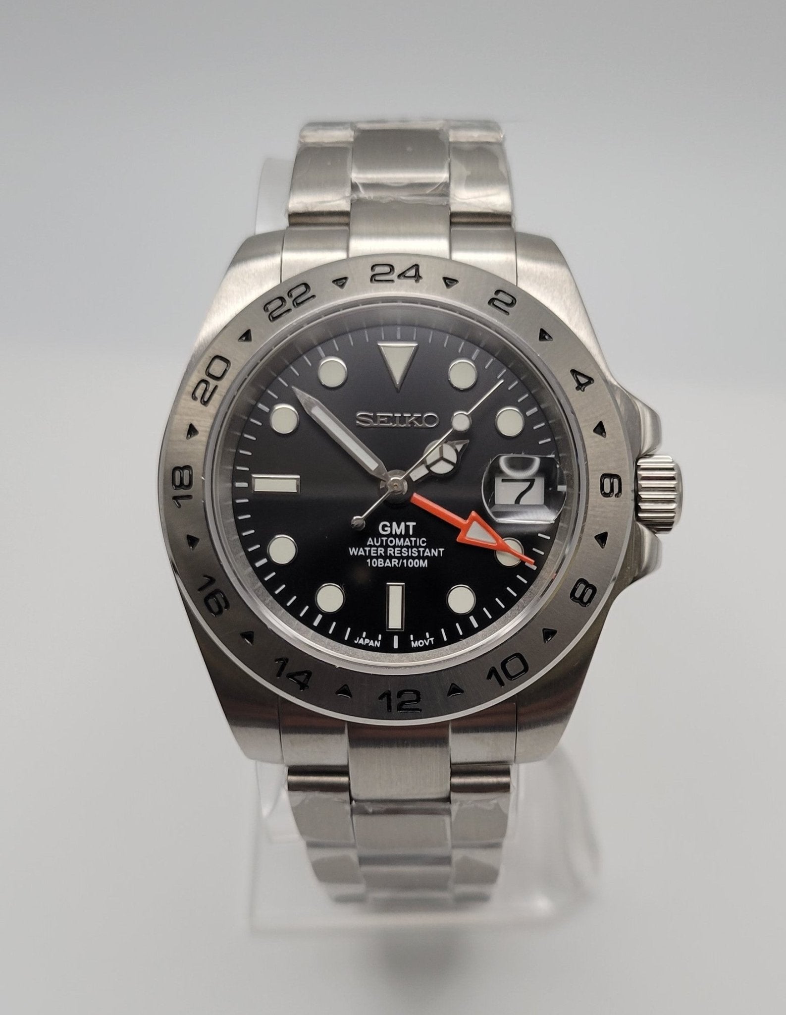 GMT Explorer II Seiko Custom Watch - Sunshine Custom Watch