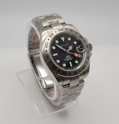 GMT Explorer II Seiko Custom Watch - Sunshine Custom Watch