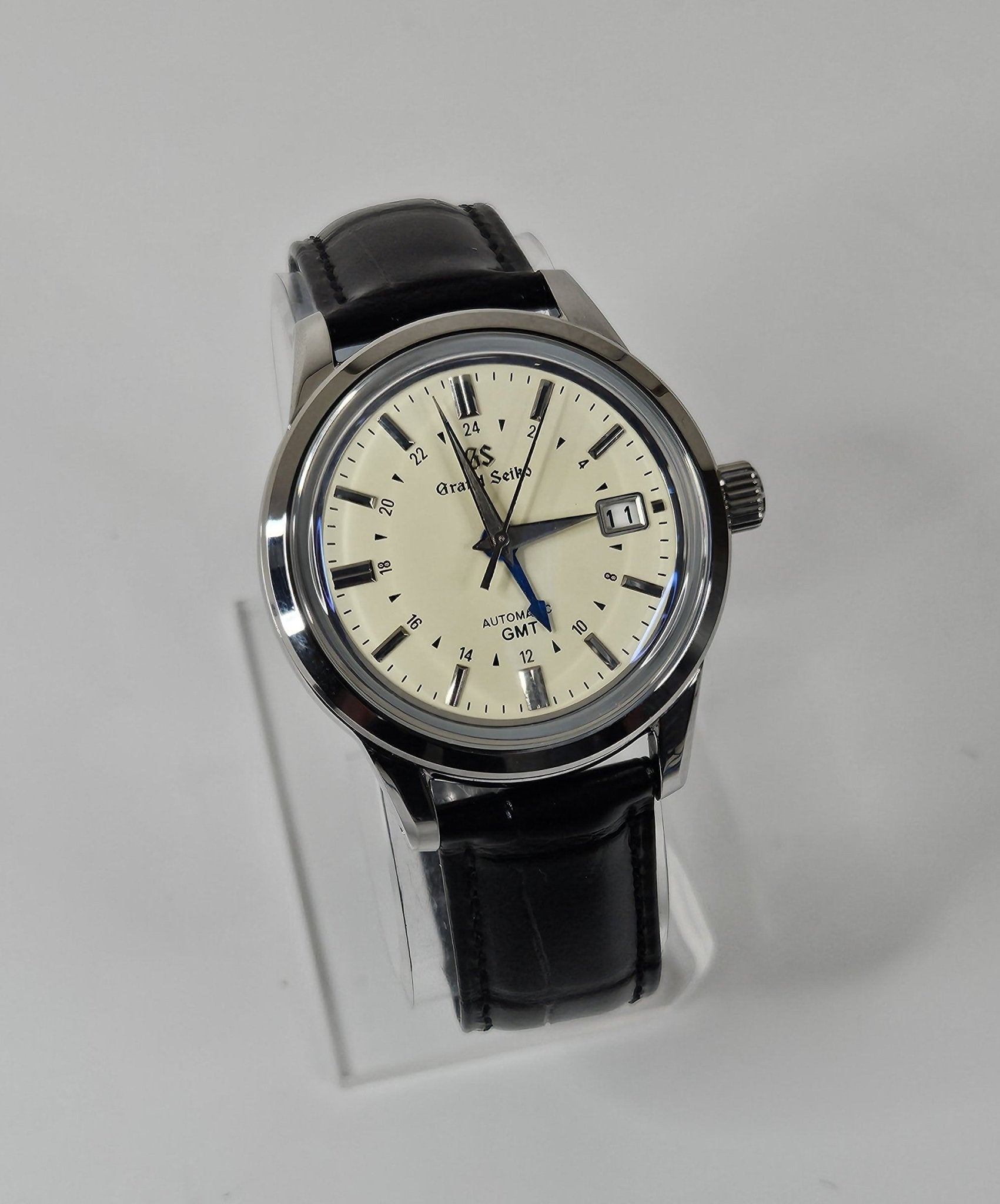 GMT GS Seiko Custom Mod Watch – Sunshine Custom Watch