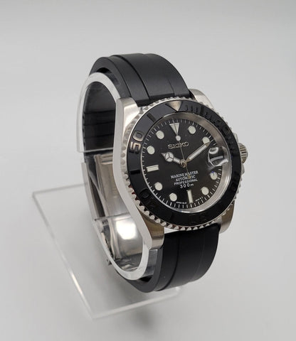 Seiko Custom Mod Watch, Stainless Yacht Style - NH35 - Sunshine Custom Watch